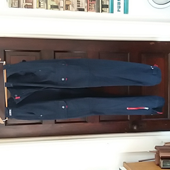 Born Fly red cotton pamts. Zipper/button one of a kind Pants - Picture 10 of 13